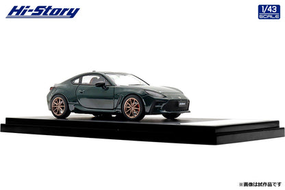 [ Back-order ] Hi-Story HS566GR 1:43 Toyota GR86 Special Edition RZ "Ridge Green Limited" 2024 Ridge Green Diecast model car