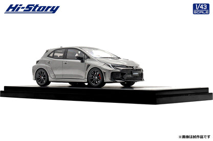 [ Back-order ] Hi-Story HS573GY 1:43 Toyota GR COROLLA RZ 2025 Precious Metal Diecast model car