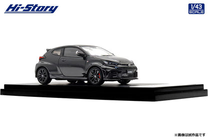 [ Back-order ] Hi-Story HS574BK 1:43 Toyota GR YARIS RZ High performance 2025 Precious Black Pearl Diecast model car