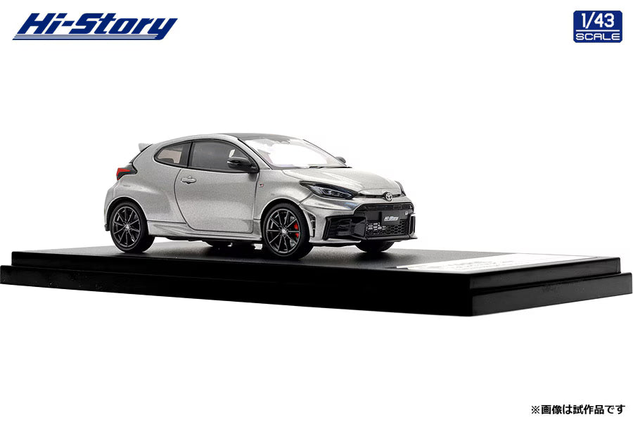 [ Back-order ] Hi-Story HS574GY 1:43 Toyota GR YARIS RZ High performance 2025 Precious Metal Diecast model car