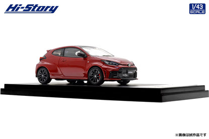 [ Back-order ] Hi-Story HS574RE 1:43 Toyota GR YARIS RZ High performance 2025 Emotional Red II Diecast model car