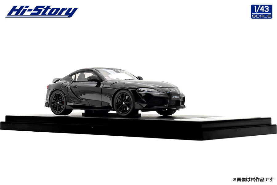 [ Back-order ] Hi-Story HS575BK 1:43 Toyota GR SUPRA RZ 2025 Black Metallic Diecast model car