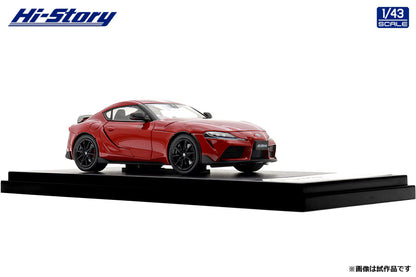 [ Back-order ] Hi-Story HS575RE 1:43 Toyota GR SUPRA RZ 2025 Prominence Red Diecast model car