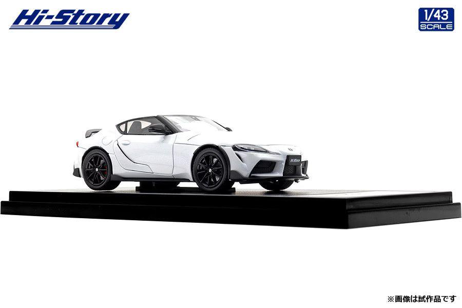 [ Back-order ] Hi-Story HS575WH 1:43 Toyota GR SUPRA RZ 2025 White Metallic Diecast model car