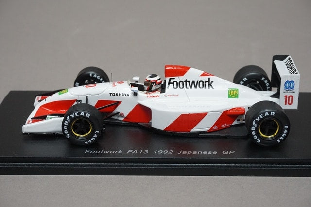 1:43 SPARK FS04 FOOTWORK FA13 Japanese GP 1992 #10 Aguri Suzuki Racing ON Special Order