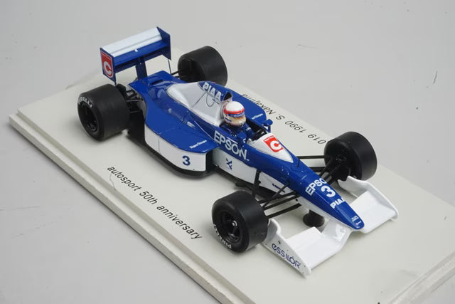 1:43 SPARK FS03 auto sport 50th anniversary Tyrrell 019 Satoru Nakajima 1990#3