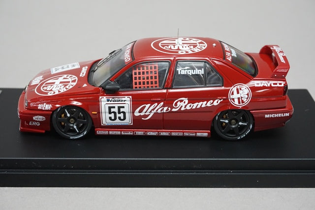 1:43 HPI 8124 Alfa Romeo 155 TS Silverstone BTCC G.Tarquini 1994 #55