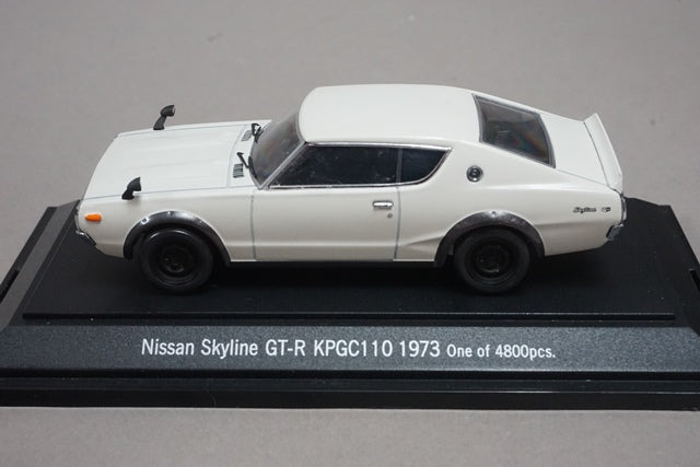 1:43 EBBRO 43559 Nissan Skyline GT-R KPGC110 1973 White