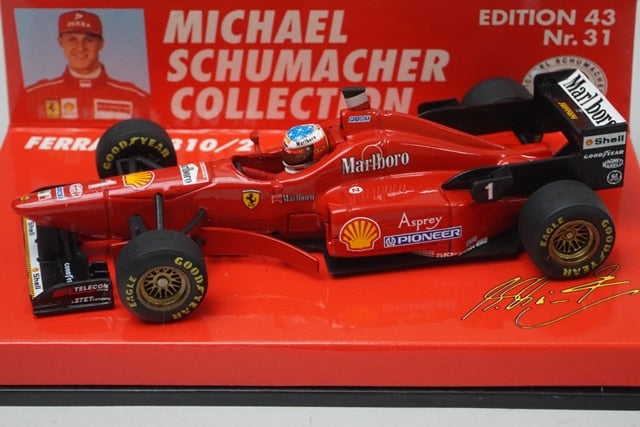 1:43 MINICHAMPS 510964321 F310/2 1996 #1 M. Schumacher MSC No.31 model car