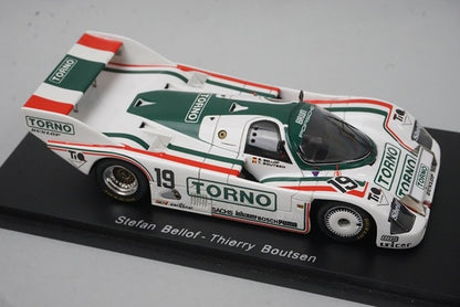 1:43 SPARK SB Collection Bellof Porsche 962 3.Platz Mugello 1985 #19