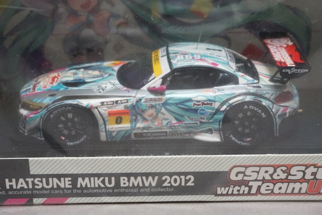 1:43 Good Smile Racing EBBRO 84207 GSR Miku Hatsune BMW 2012 Opening ver. #0