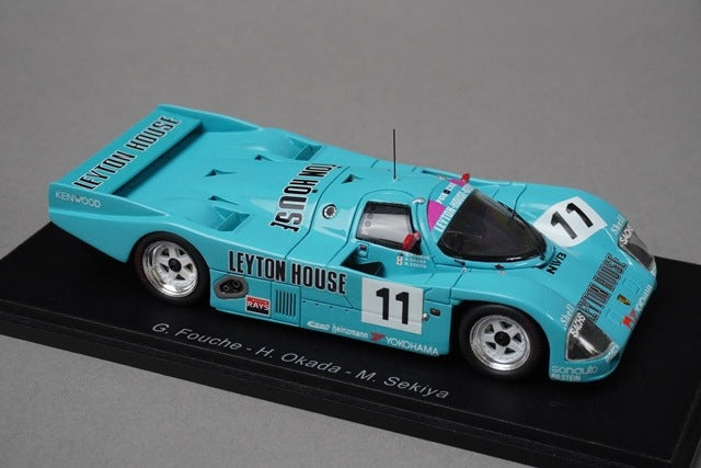 1:43 Spark KBS008 Porsche 962C Le Mans 1989 #11 Leyton House model car