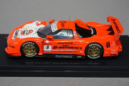 1:43 EBBRO 43979 ARTA NSX Super GT500 Champion 2007 #8 Orange model car