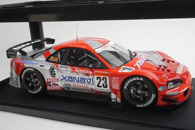1:18 AUTOart 80377 Nissan Xanavi Nismo GT-R JGTC GT500 Champion 2003 #23