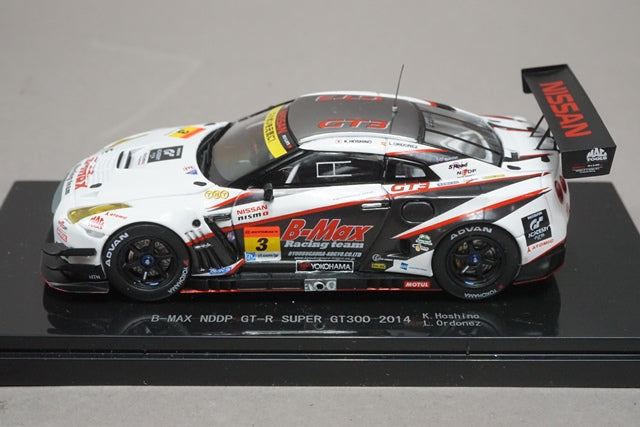 1:43 EBBRO 45076 B-MAX NDDP GT-R Super GT300 2014 #3