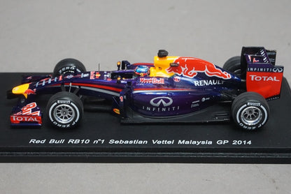 1:43 SPARK SCS143 Suzuka Circuit Special Order Red Bull RB10 Malaysia GP 2014 #1 S.Vettel