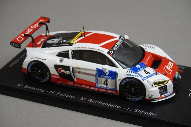1:43 Spark SG210 Audi R8 LMS Audi Sport Team Phoenix Nrburgring 24H 2015 #4 model car
