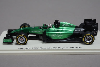 1:43 SPARK S4245 Caterham CT05 Renault Belgian GP 2014 #10 A.Lotterer