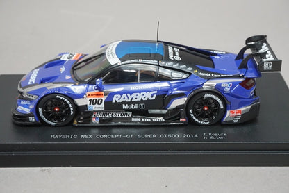 1:43 EBBRO 45071 RAYBRIG Honda NSX Concept GT Super GT500 2014 #100