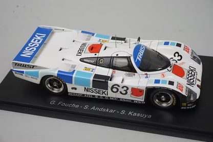 1:43 SPARK KBS009 Porsche 962C LM Le Mans 1990 #63 NISSEKI