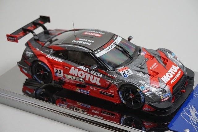 1:43 EBBRO 45107 Nissan Motul Autech GT-R Super GT500 2014 #23 model car