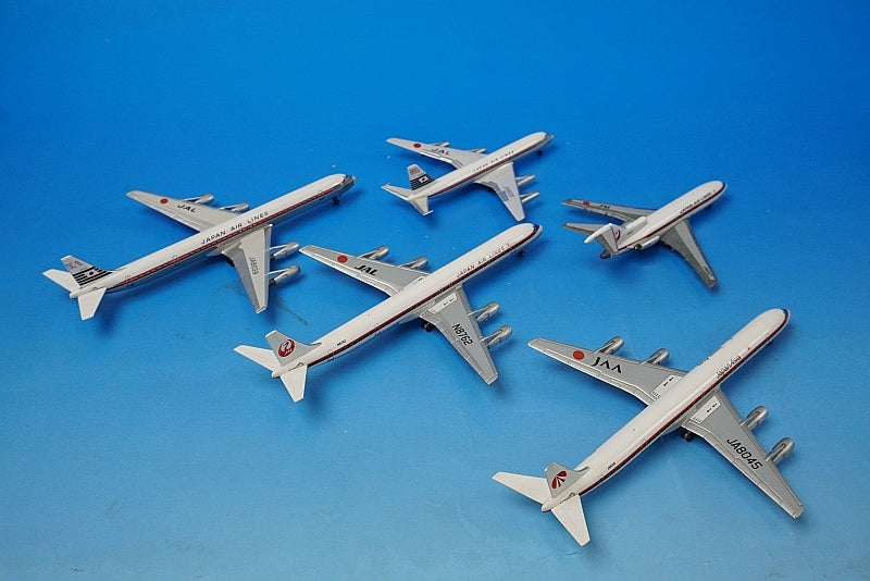 1:400 B727-100 JA8327/CV-880 JA8028/DC-8-61 JA8039 JA8045 N8762 JAL Old Tsurumaru livery and other 5 airplane set *Blister and outer box not included Aero Classics