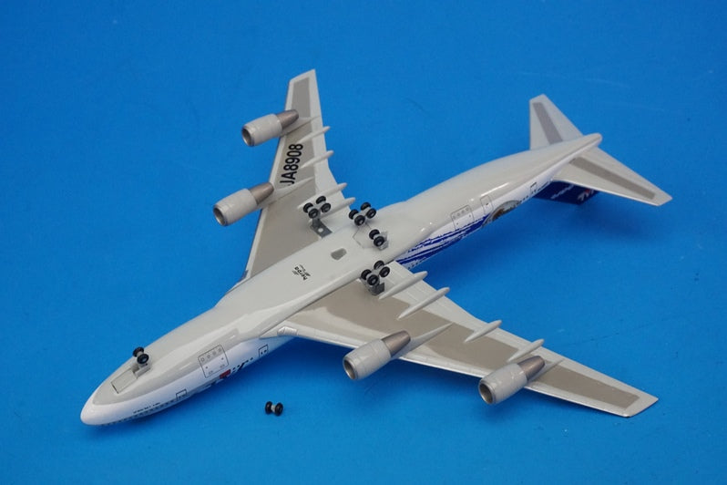 1:400 B747-400 JAL Good luck soccer representative from Japan JA8908 Herpa