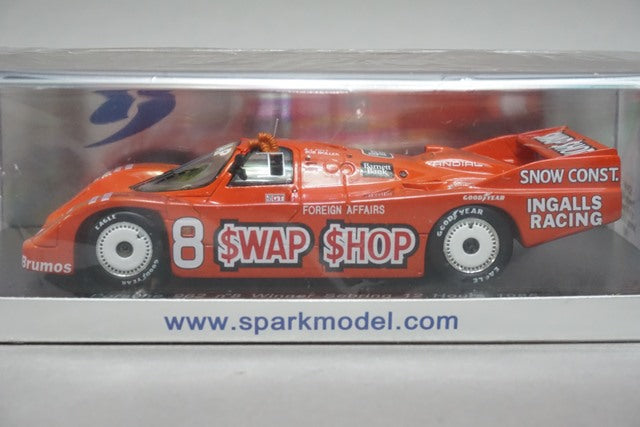 1:43 SPARK S2989 Porsche 962 Sebring 12h winner 1985 #8