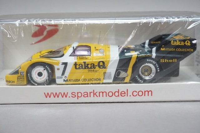 1:43 SPARK SJ019 Porsche 956 Fuji 1000km Winner 1986 #7