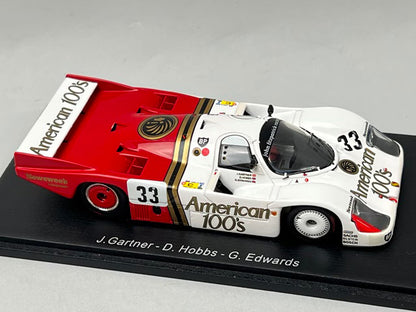 1:43 SPARK S3490 Porsche 956 LM Le Mans 1985 #33