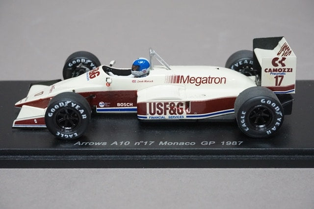 1:43 SPARK S1796 Arrows A10 Monaco GP 1987 #17