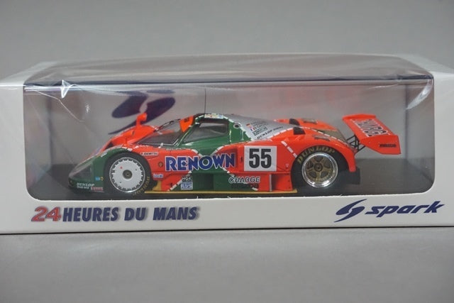 1:43 SPARK 43LM91 Mazda 787 B Le Mans winner 1991 #55