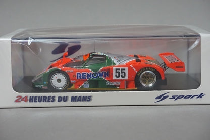 1:43 SPARK 43LM91 Mazda 787 B Le Mans winner 1991 #55