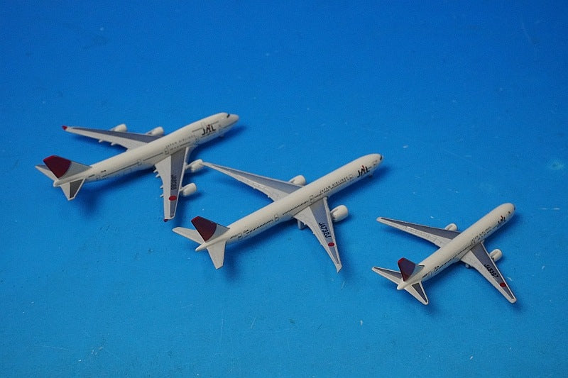 1:100 B747-400 JA8088 B767-300 JA8397 B777-300ER JA732J JAL Arc Livery JE2024 Herpa airplane model