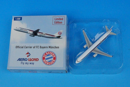 1:500 A321 Aerolloyd FC Bayern Munich 508780 Herpa