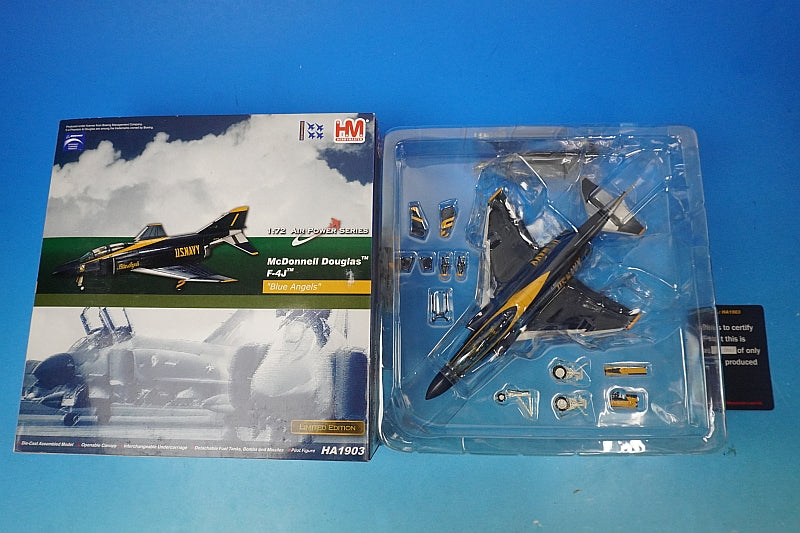 1:72 F-4J Phantom II USN Demo Team Blue Angels HA1903 Hobby Master