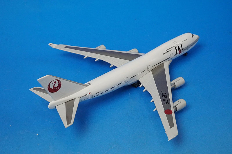 1:400 B747-400 JAL Old Tsurumaru Paint SKY CRUISER JA8075 GJJAL007 Gemini airplane model