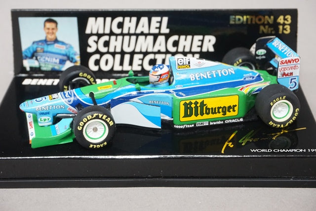 1:43 MINICHAMPS 510944335 Benetton Ford B194 Suzuka M.Schumacher 1994 model car