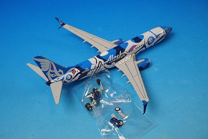 1:200 B737-800 Alaska Airlines Xaat Kwaani Salmon People N559AS GJASA1246 Gemini airplane model