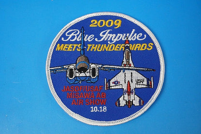 Patch JASDF Thunderbirds & Blue Impulse 2009.10.18 Misawa A.B. without hook and loop