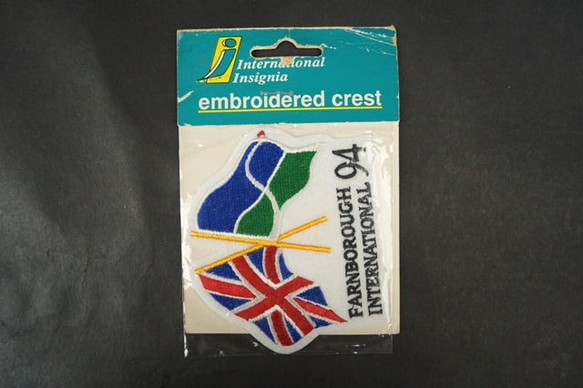 Patch Farnborough International Air Show 1994 without hook and loop