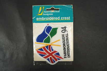 Patch Farnborough International Air Show 1994 without hook and loop