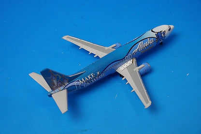 1:400 B737-400 Alaska MAKE A WISH Disneyland N706AS GJASA748 Gemini airplane model