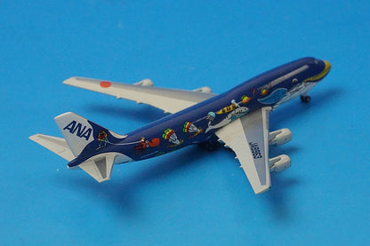 1:1000 B747-400 ANA Marine Jumbo JA8963 NH10030 ANA airplane model