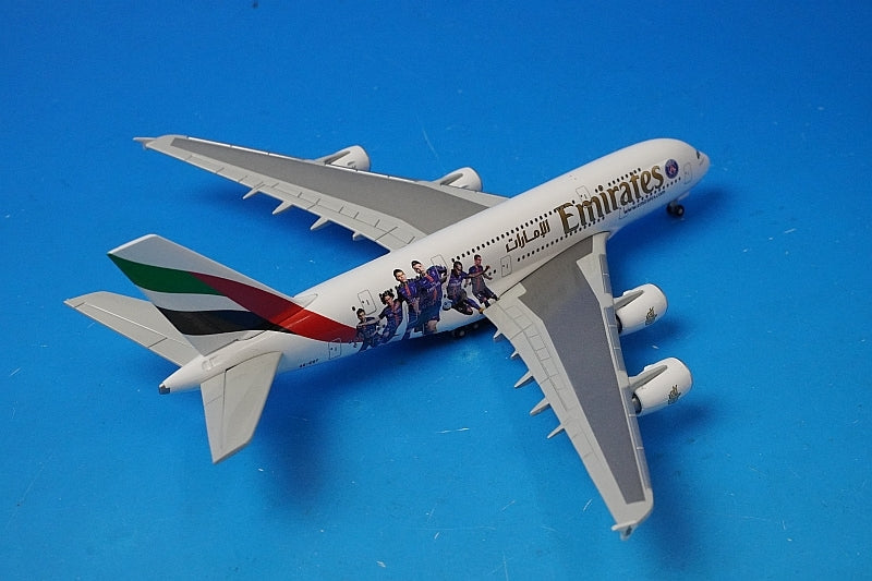 1:500 A380-800 Emirates Paris Saint-Germain A6-EOT 529440 Herpa airplane model