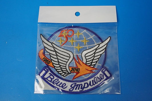 Patch JASDF (Japan Air Self-Defense Force) Blue Impulse 1960-2010 50th Anniversary Main Patch (No Velcro)