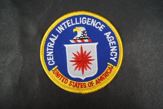 Patch USA CENTRAL INTELLIGENCE AGENCY without hook and loop