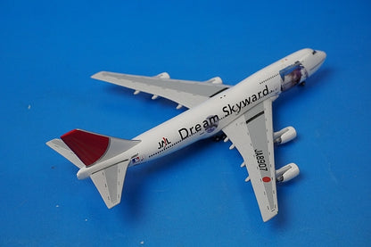 1:500 B747-400D JAL Dream Skyward Hideki Matsui JA8907 Big Bird airplane model