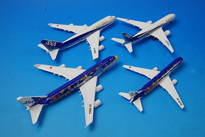 1:500 B747-400 ANA Marine Jumbo JA8963 B767-300 JA8579 B747-400 JA8095 B777-200 JA8197 Set of 4 SCHABAK