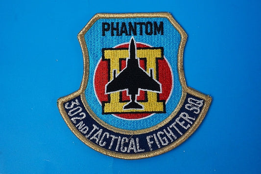 Patch JASDF F-4 Phantom 302nd Squadron Hyakuri Air Base High Visibility without hook and loop